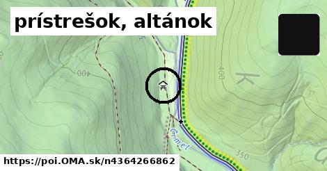 prístrešok, altánok