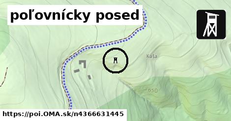 poľovnícky posed