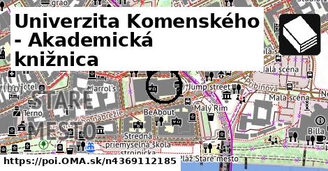 Univerzita Komenského - Akademická knižnica