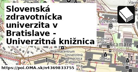 Slovenská zdravotnícka univerzita v Bratislave - Univerzitná knižnica