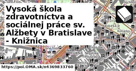 Vysoká škola zdravotníctva a sociálnej práce sv. Alžbety v Bratislave - Knižnica