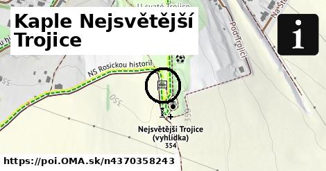 Kaple Nejsvětější Trojice