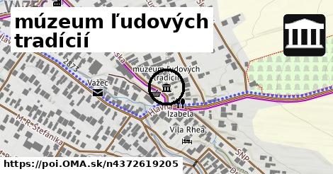 múzeum ľudových tradícií