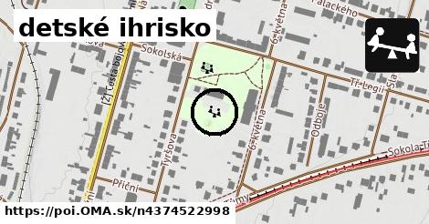 detské ihrisko