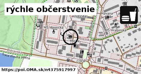 rýchle občerstvenie