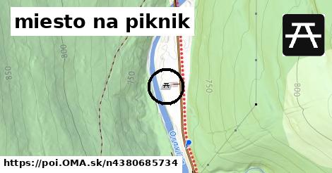 miesto na piknik