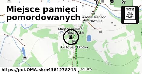 Miejsce pamięci pomordowanych