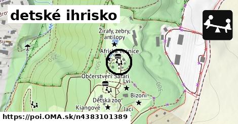 detské ihrisko