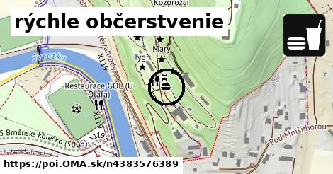 rýchle občerstvenie