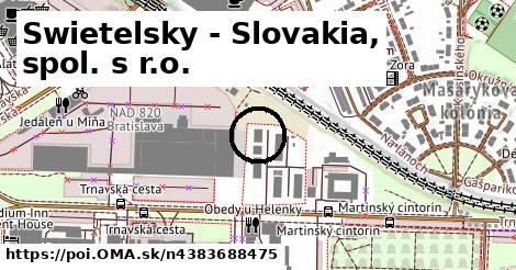 Swietelsky - Slovakia, spol. s r.o.