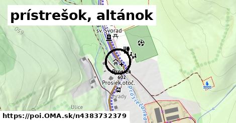 prístrešok, altánok