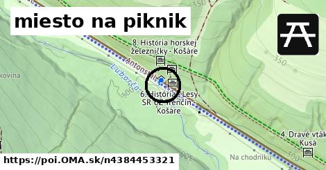 miesto na piknik