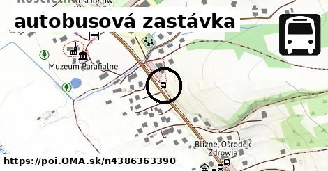 autobusová zastávka