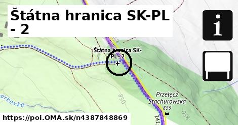 Štátna hranica SK-PL - 2