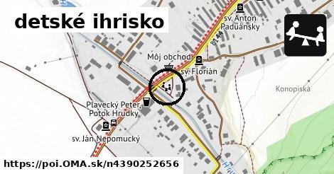 detské ihrisko