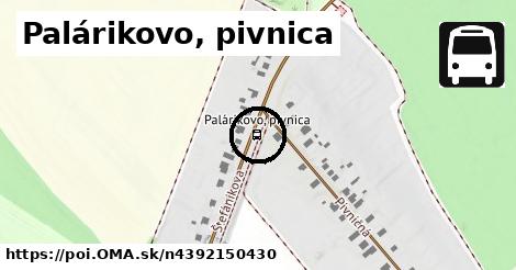 Palárikovo, pivnica