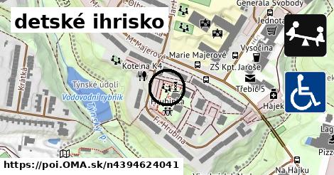 detské ihrisko