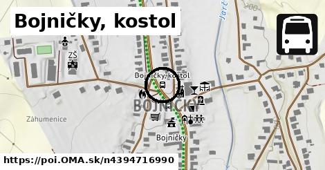 Bojničky, kostol