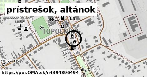 prístrešok, altánok