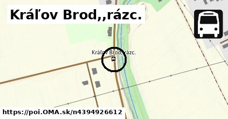 Kráľov Brod,,rázc.