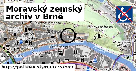 Moravský zemský archiv v Brně