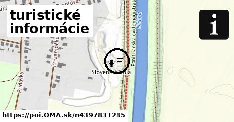 turistické informácie