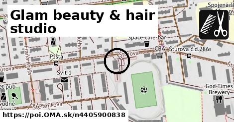 Glam beauty & hair studio