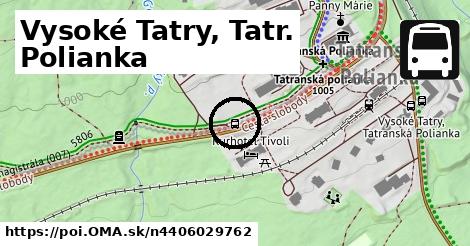 Vysoké Tatry, Tatr. Polianka