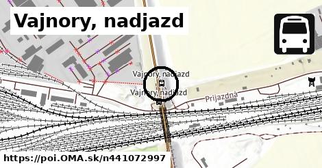 Vajnory, nadjazd