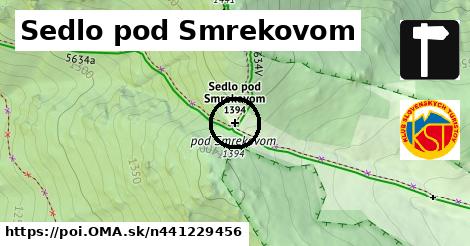 Sedlo pod Smrekovom