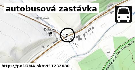 autobusová zastávka