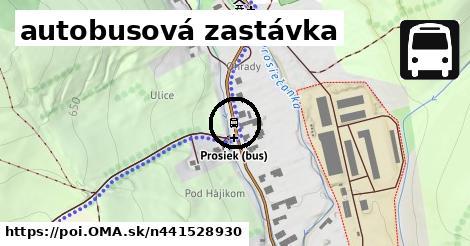 autobusová zastávka