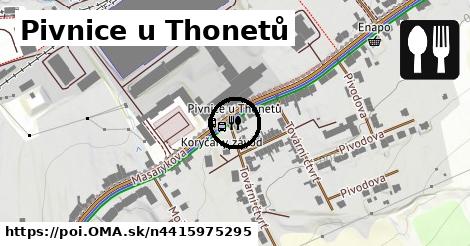 Pivnice u Thonetů