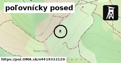 poľovnícky posed