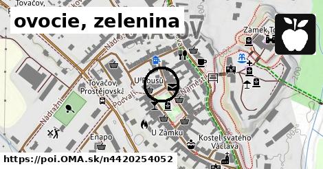 ovocie, zelenina