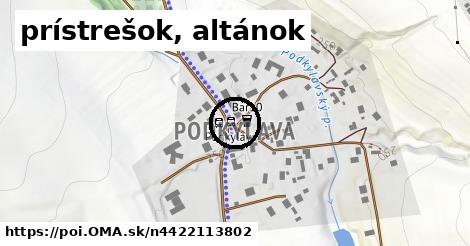 prístrešok, altánok