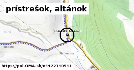 prístrešok, altánok