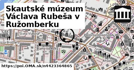 Skautské múzeum Václava Rubeša v Ružomberku