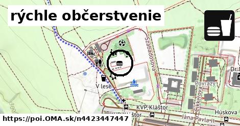 rýchle občerstvenie