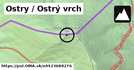 Ostry / Ostrý vrch