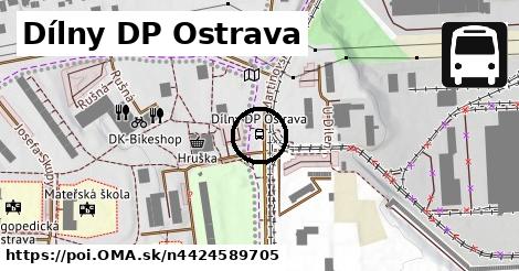 Dílny DP Ostrava