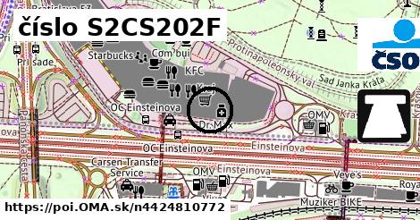 číslo S2CS202F