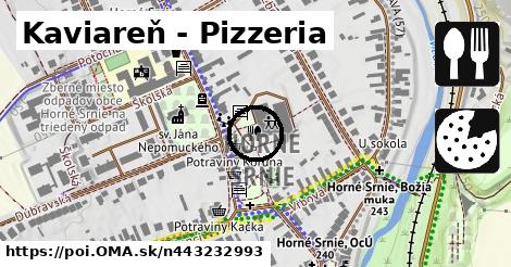 Kaviareň - Pizzeria