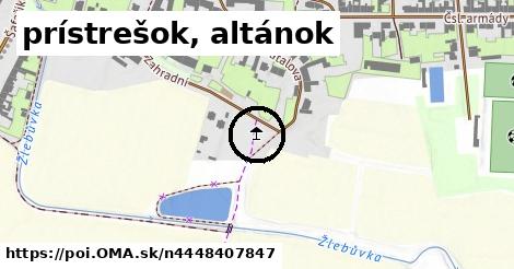 prístrešok, altánok