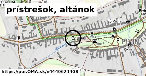 prístrešok, altánok