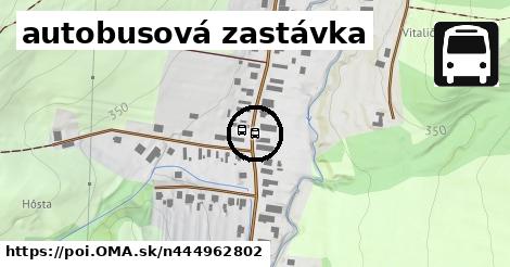 autobusová zastávka