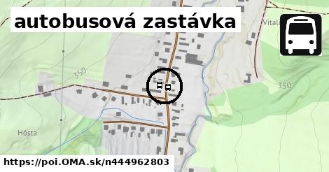 autobusová zastávka