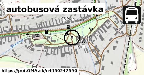 autobusová zastávka