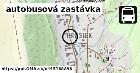 autobusová zastávka