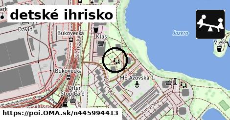 detské ihrisko